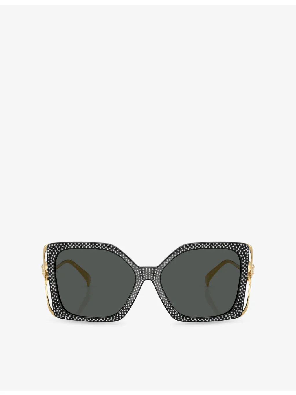 VE4502U Square-Frame Injected Metal Sunglasses - 1