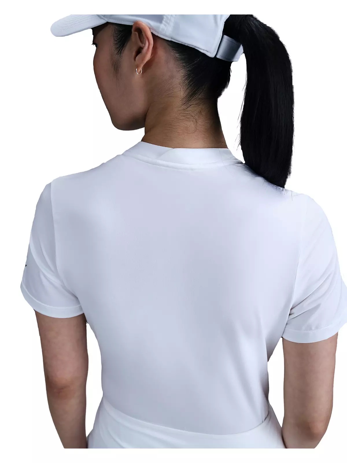 Women's Tour Dri-FIT Short-Sleeve Blade Golf Polo - White - 2