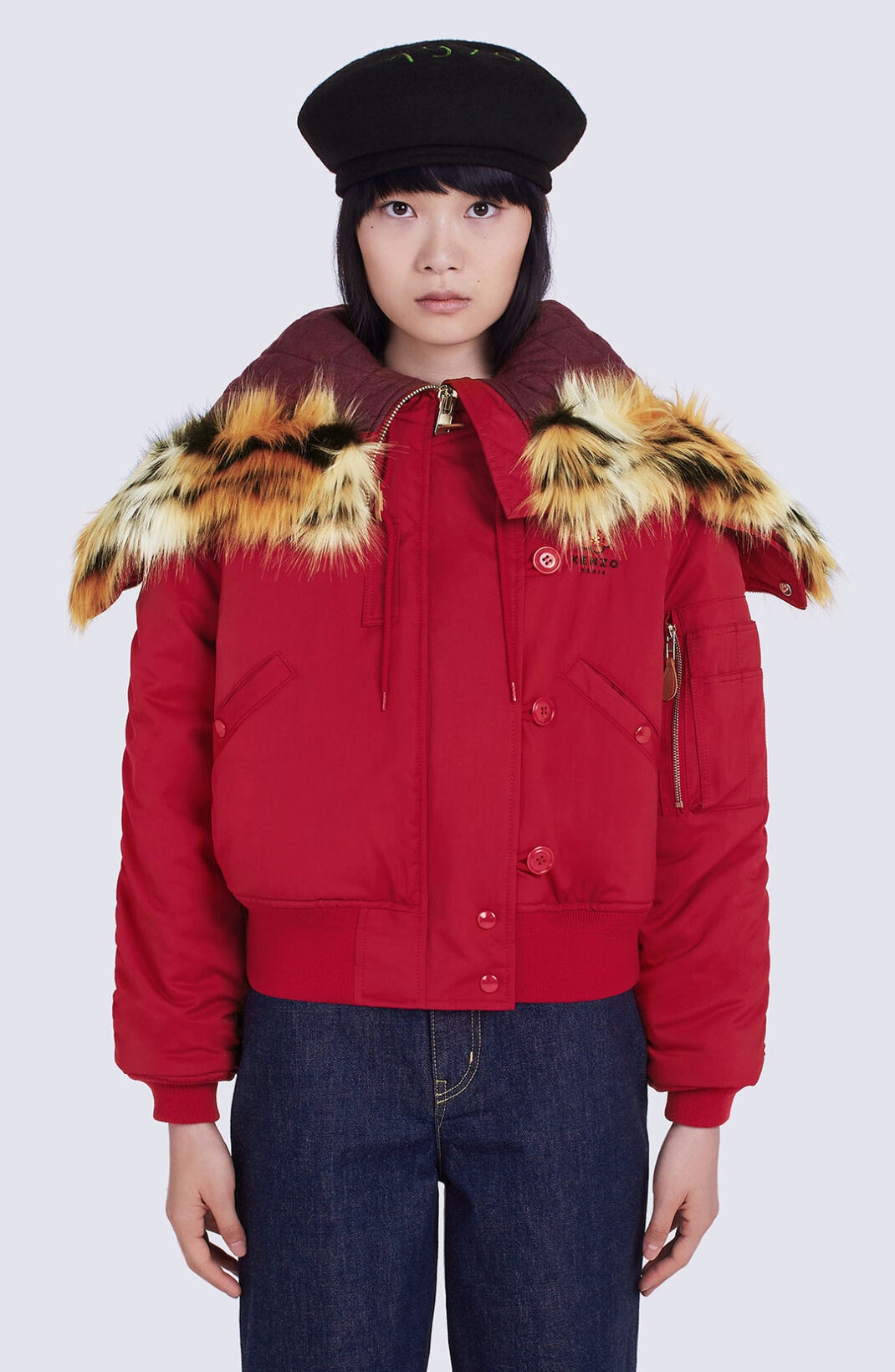Short hooded parka - 5