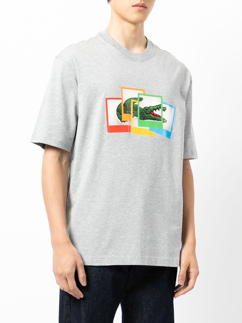 x Polaroid graphic-print T-shirt - 3