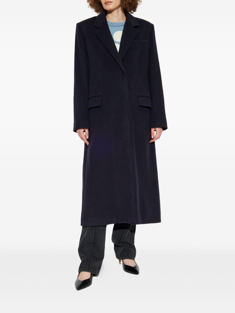 virgin wool coat - 5