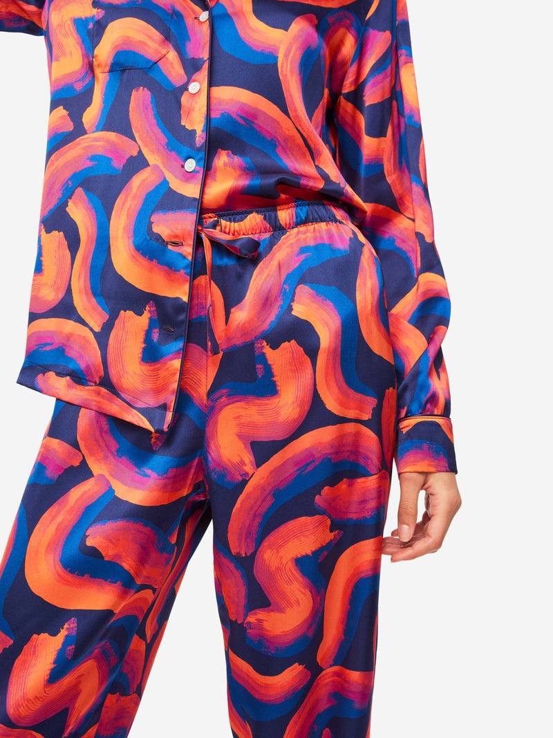 Women's Pyjamas Brindisi 82 Silk Satin Multi - 3