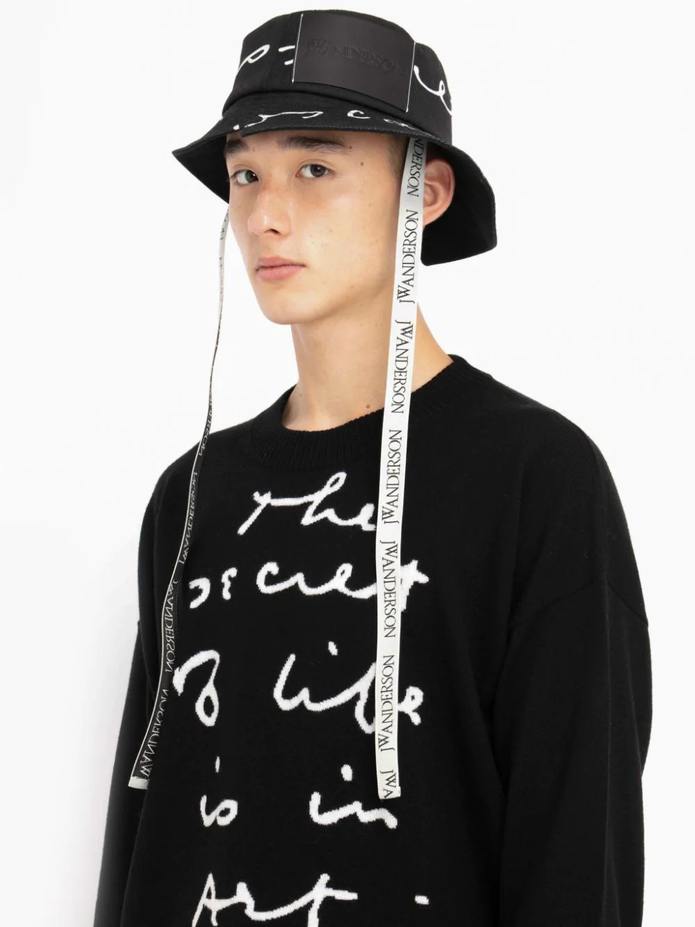OSCAR WILDE CAPSULE: ASYMMETRIC BUCKET HAT - 3