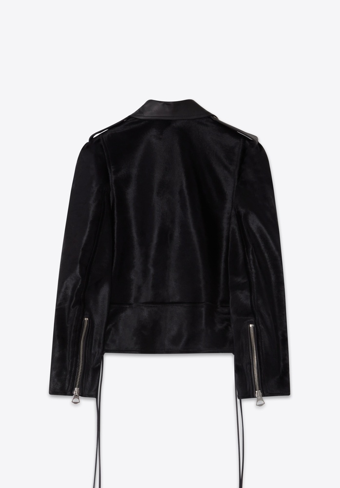 LEATHER JACKET 15 BLACK FUR - 4