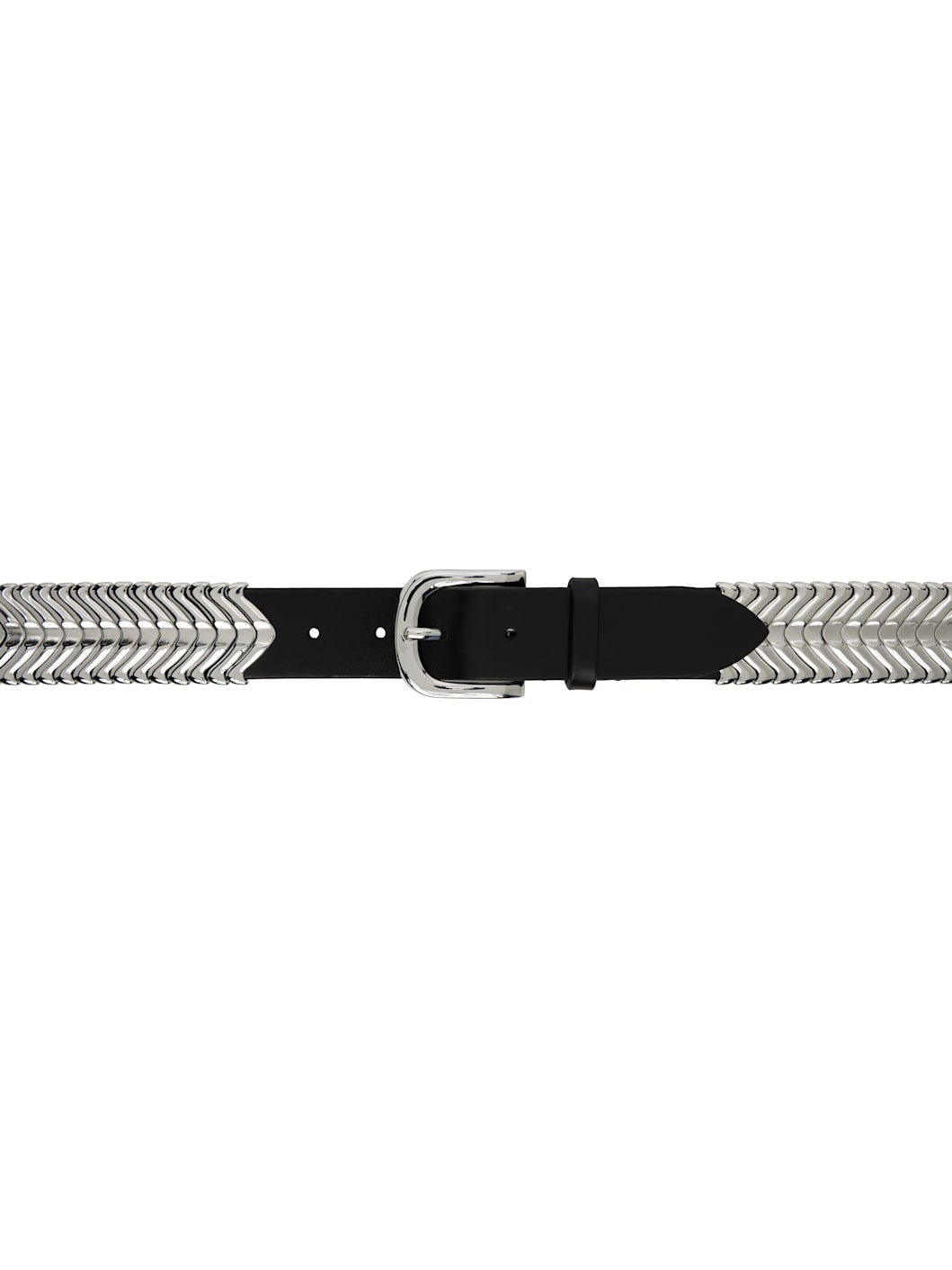 Black & Silver Tehora Belt - 1