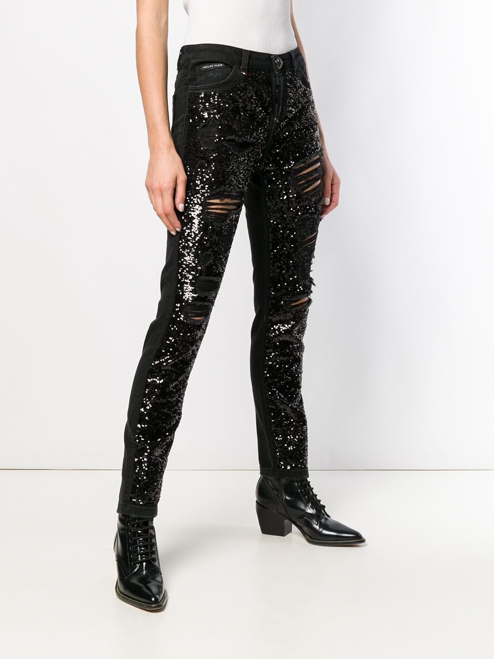 Boyfriend Paillettes jeans - 3