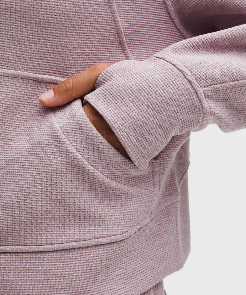 Scuba Oversized Full-Zip Hoodie *Waffle 5