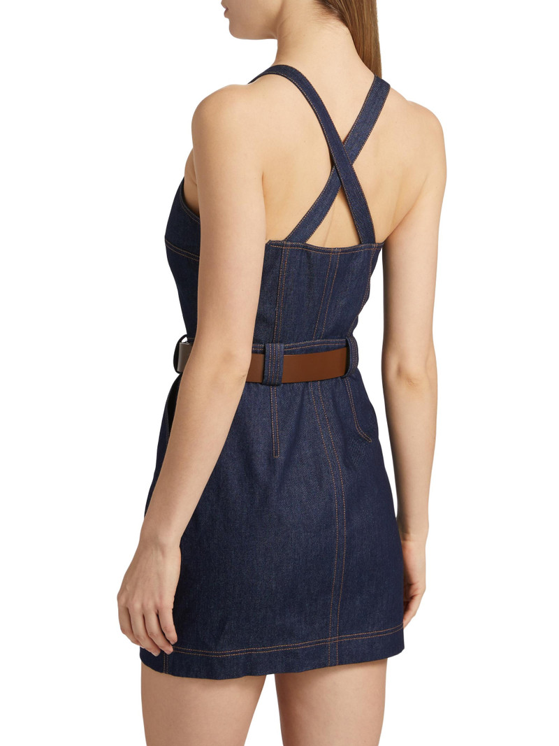 Women's Andri Belted Utility Minidress - Indigo 5
