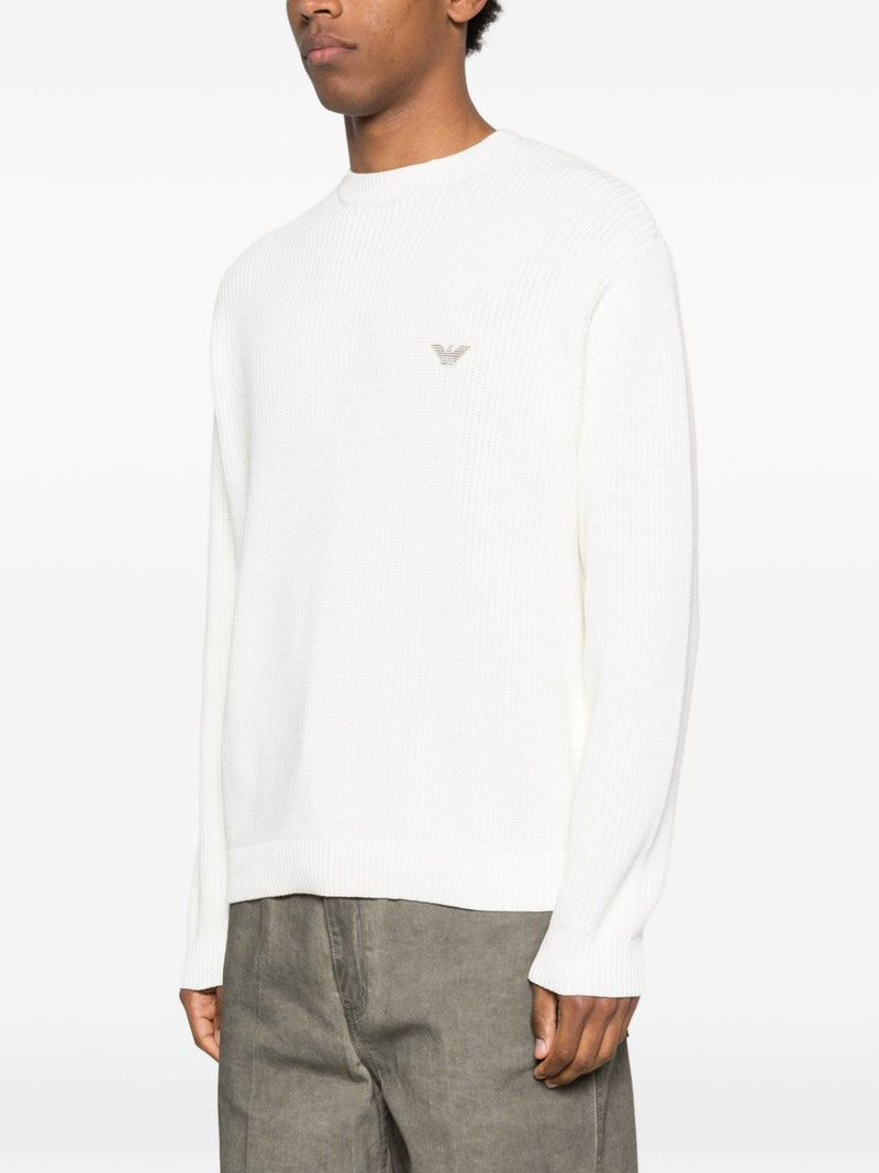 logo-patch sweater 3