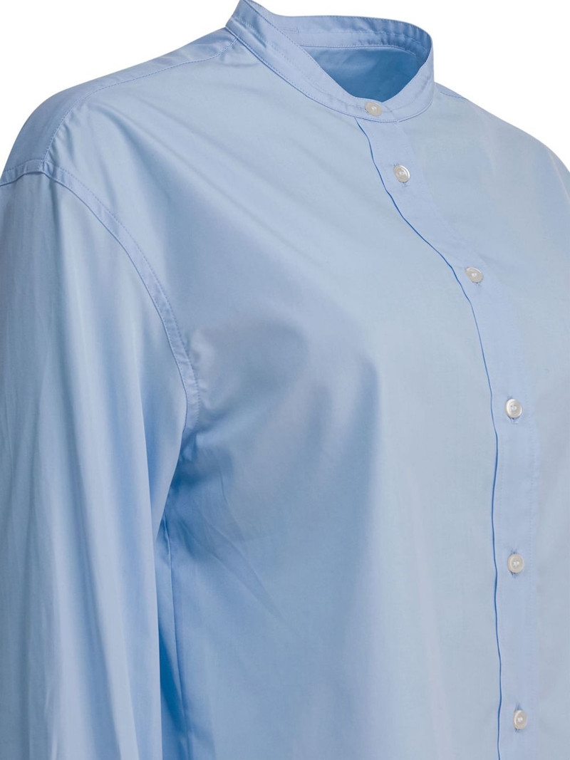 cotton collarless shirt 4