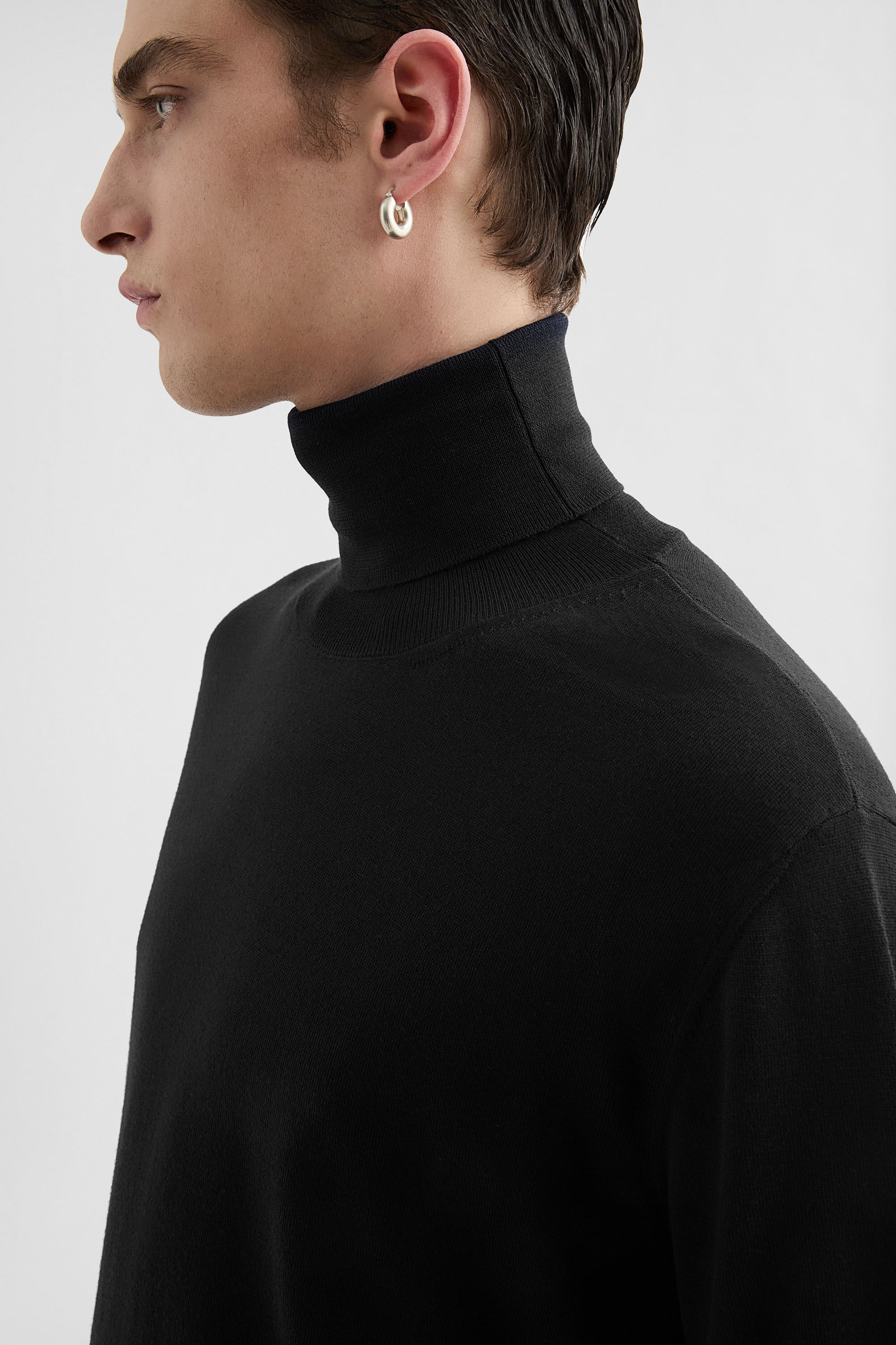 High-Neck Sweater - 2