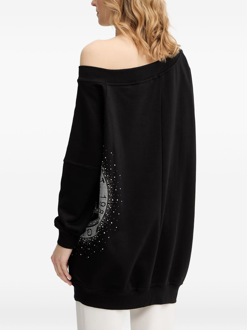 off-shoulder rhinestone sweatshirt 3