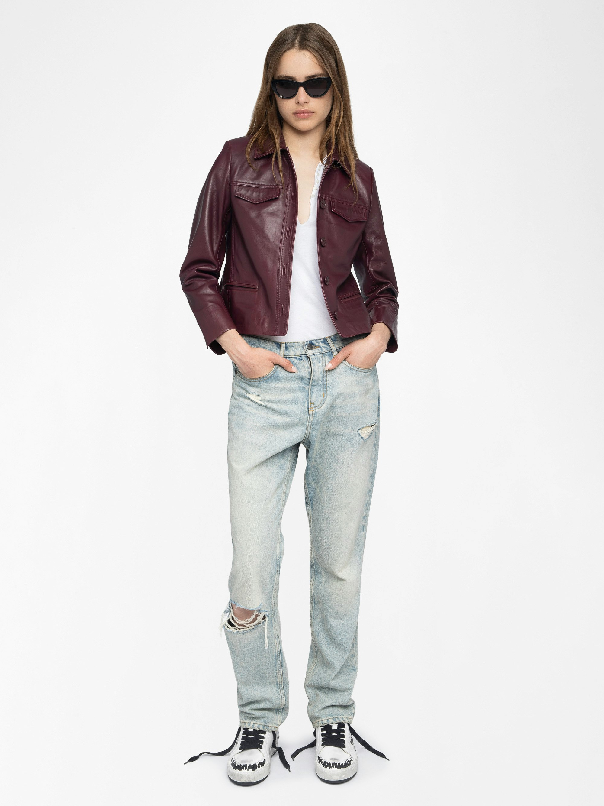 Liam Leather Jacket - 4