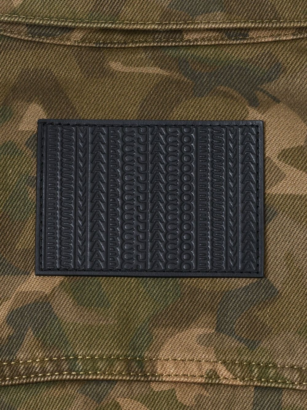 camouflage-print denim trucker jacket - 5
