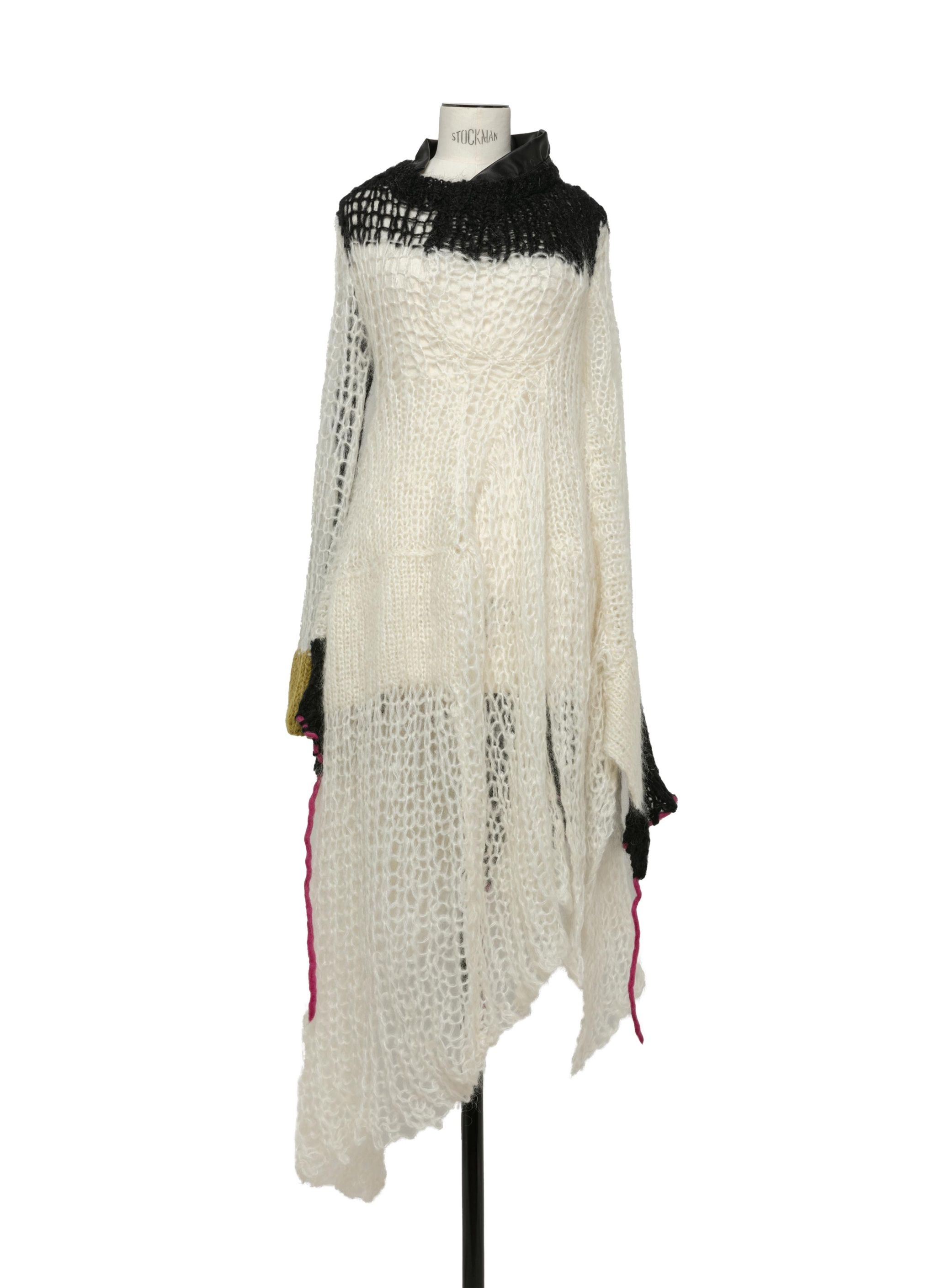 Wool Mohair Knit Dress - 1