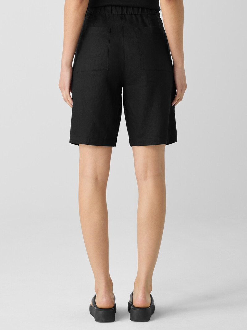 Organic Linen Shorts 4
