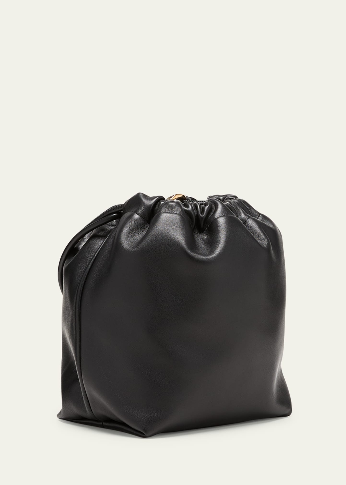 VLogo Medium Lambskin Bucket Bag - 2