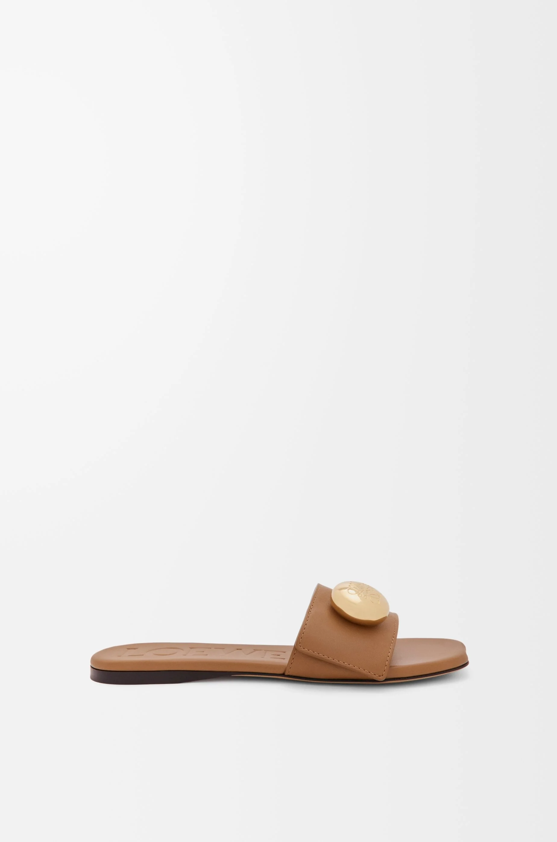 Pebble slide in soft calfskin - 1
