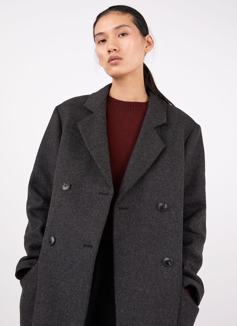 Double Breasted Polo Coat 1