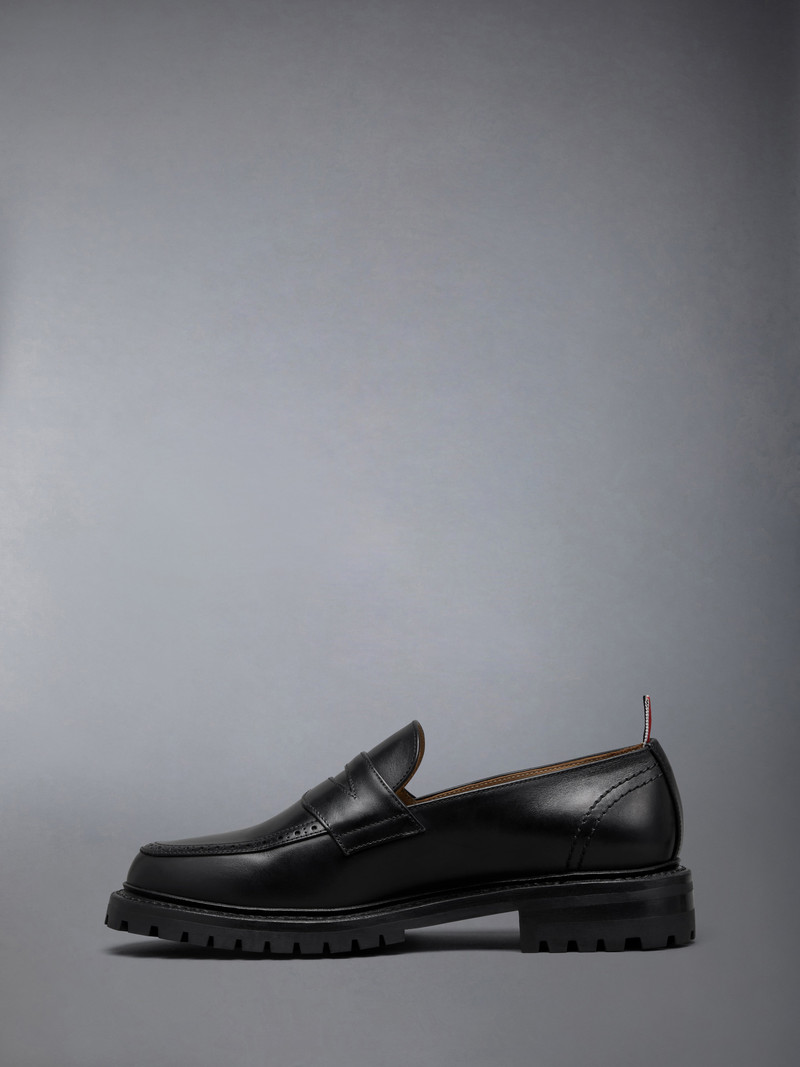 Thom Browne BOX CALF PENNY LOAFER outlook