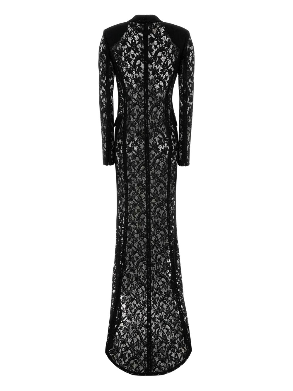 v-neck dress - 2