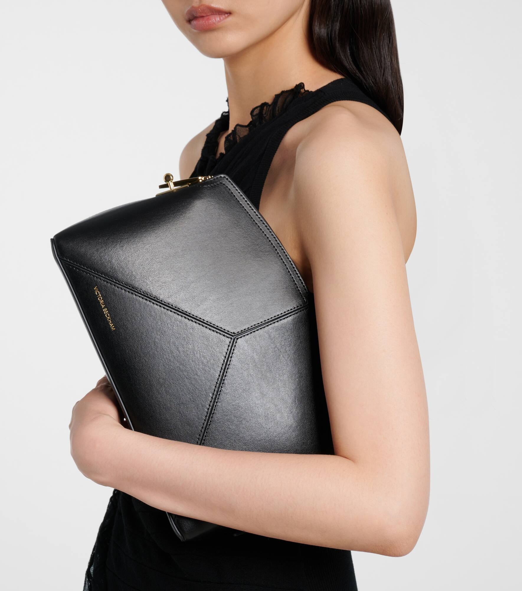 Victoria leather clutch - 2