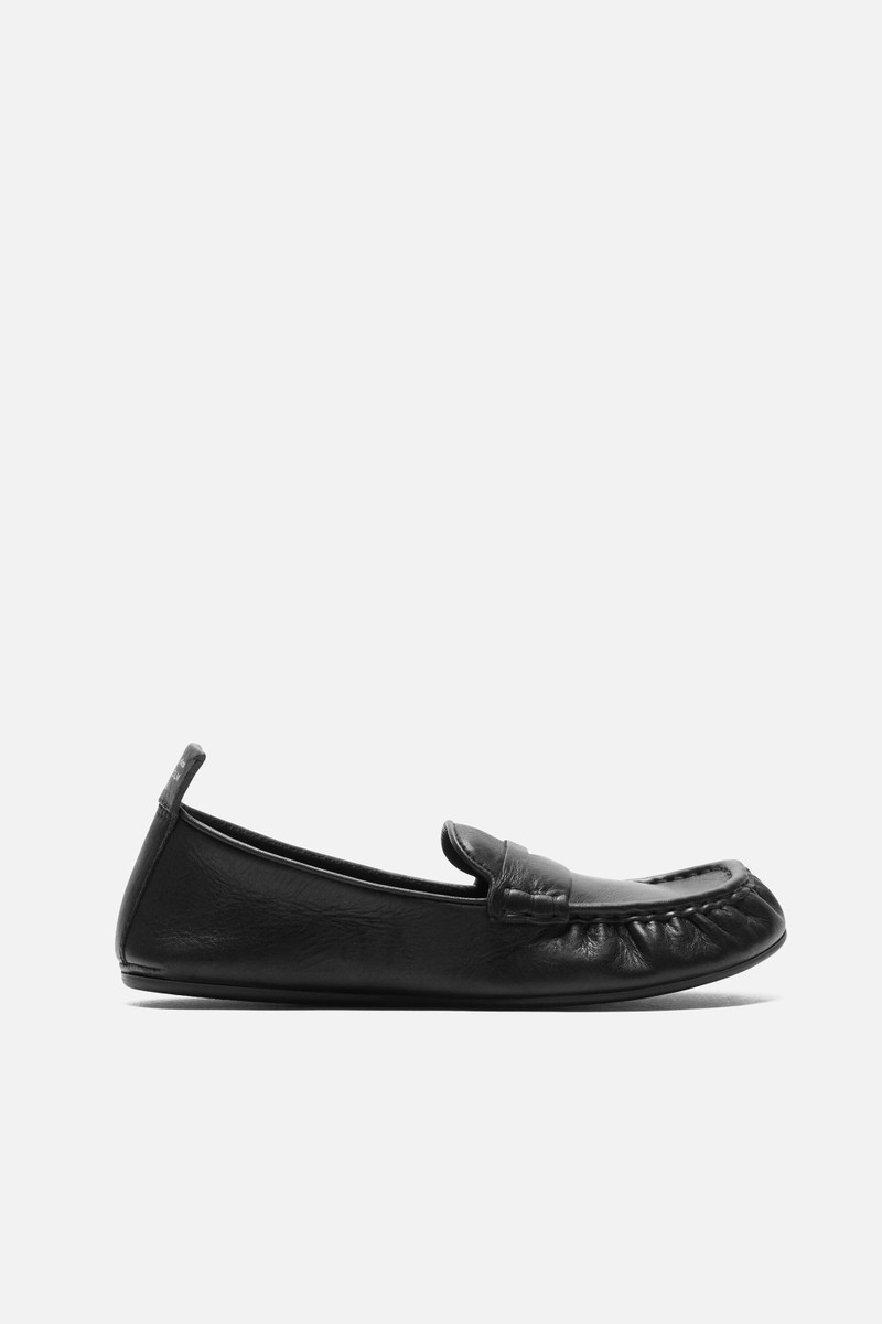 Leather loafers - Black 1