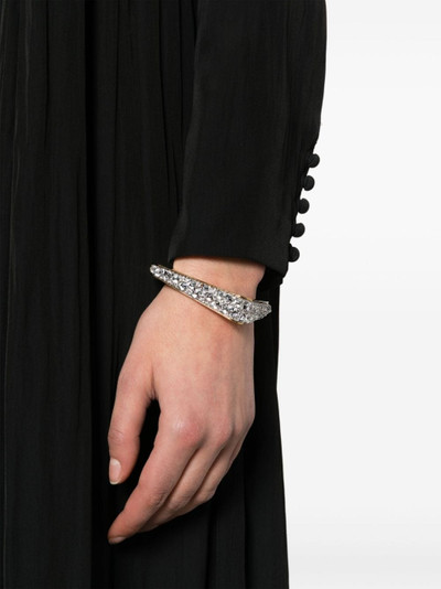 Lanvin Frequence crystal-embellished bracelet outlook
