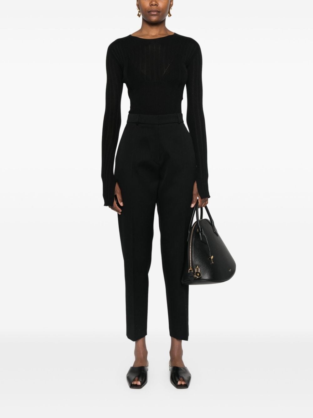 ribbed-knit jumper - 2