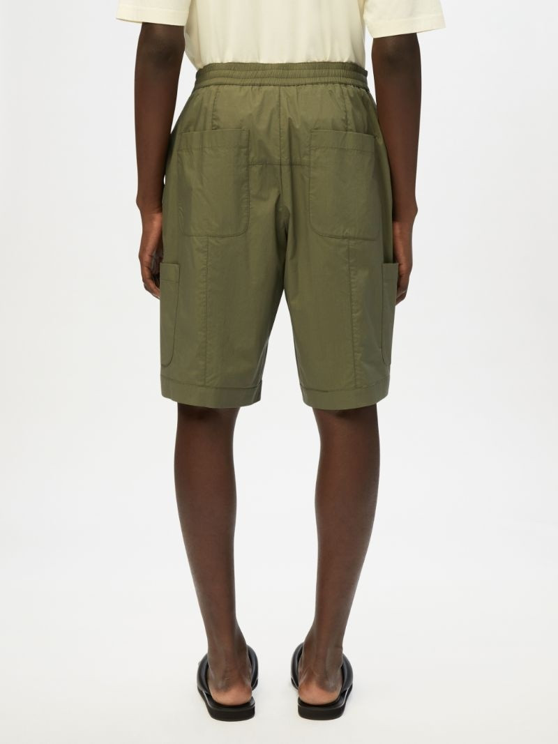 DRAWSTRING COTTON SHORTS 5