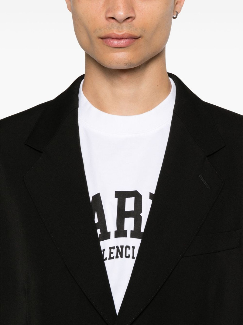 single-breasted wool blazer 6