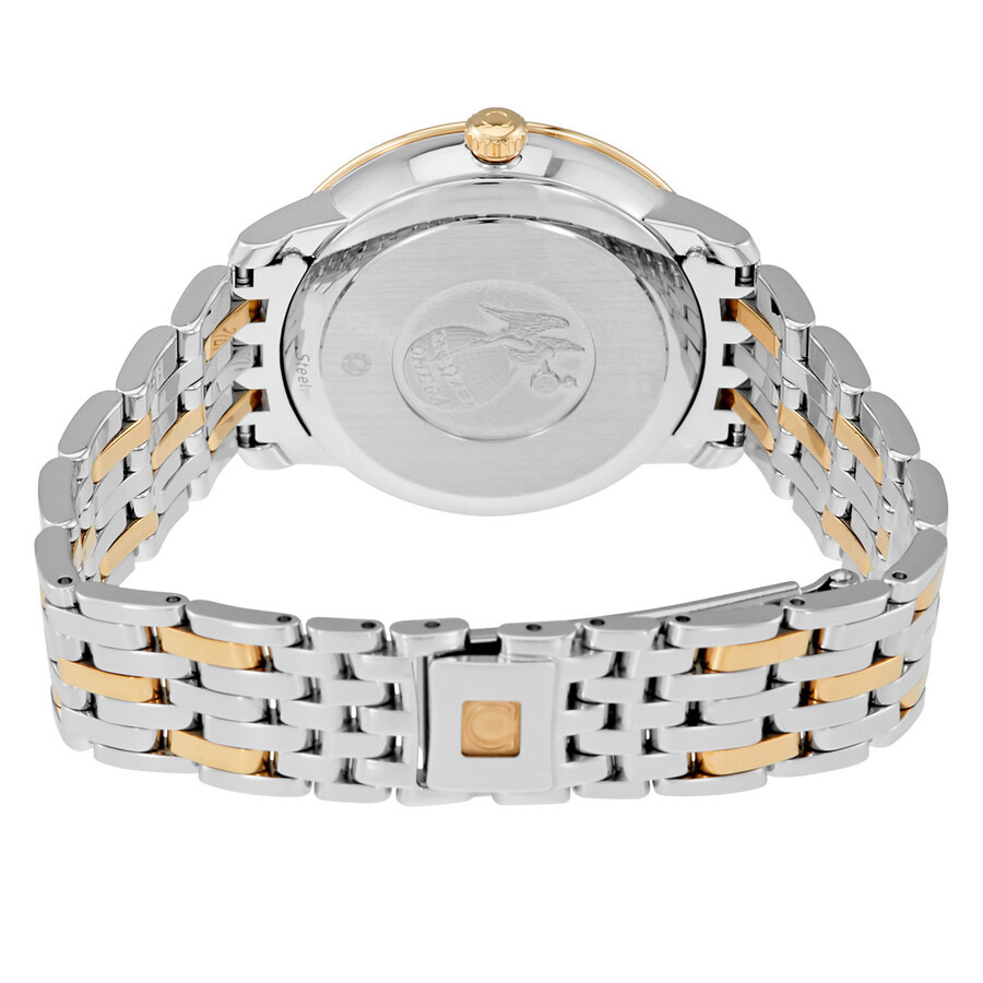 Omega De Ville Prestige Co-Axial Silver Diamond Dial Ladies Watch 424.20.33.20.52.001 - 3