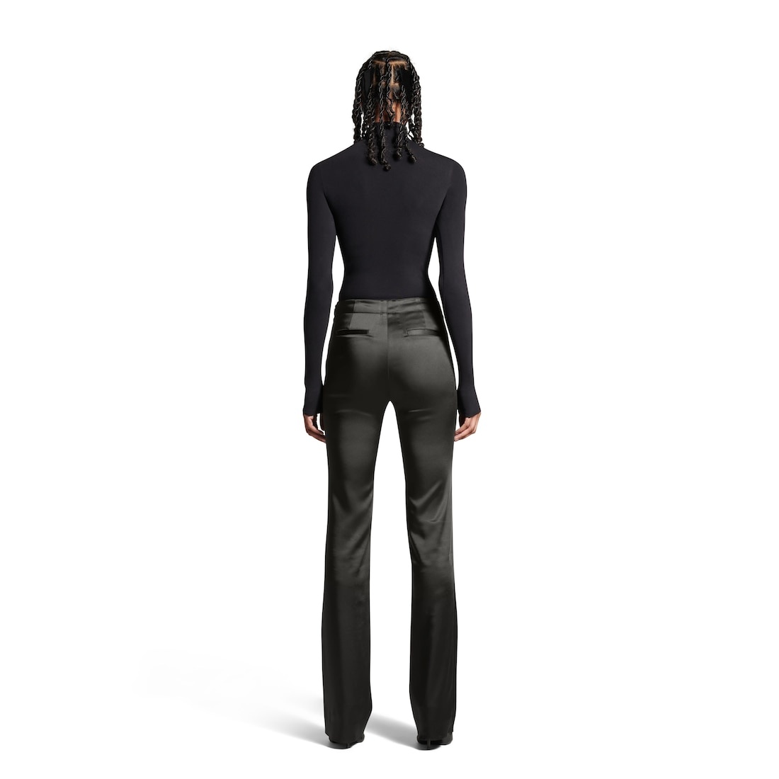Women's High Waist Pants  in Black - 4