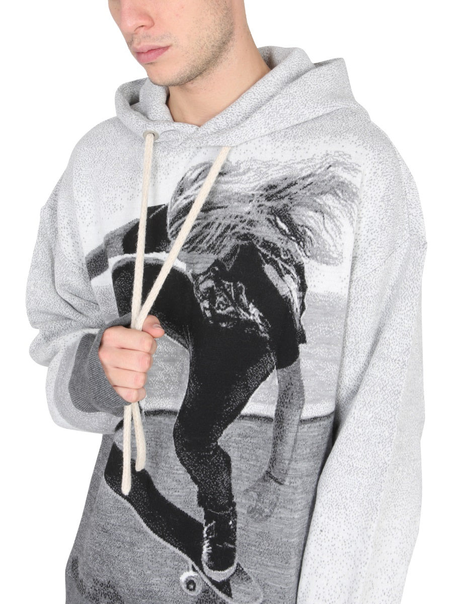 Palm Angels Men Hooded Shirt - 4