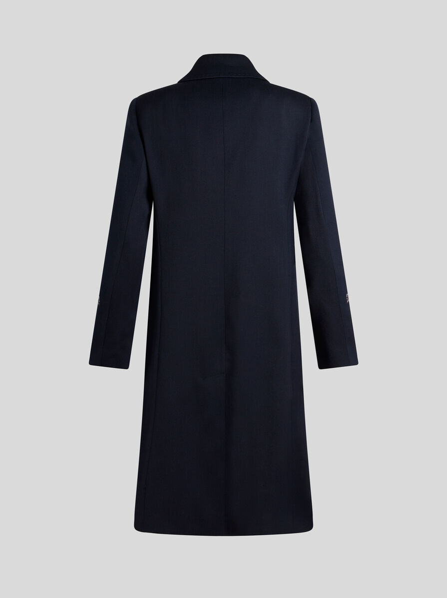 GABARDINE COAT WITH EMBROIDERY - 6