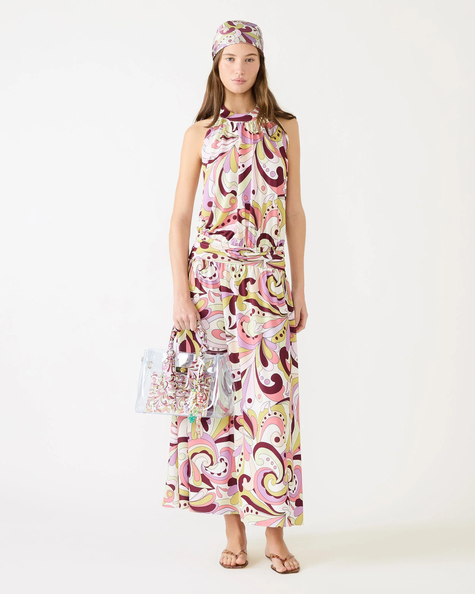 GALA DRESS PETAL PAISLEY - 1
