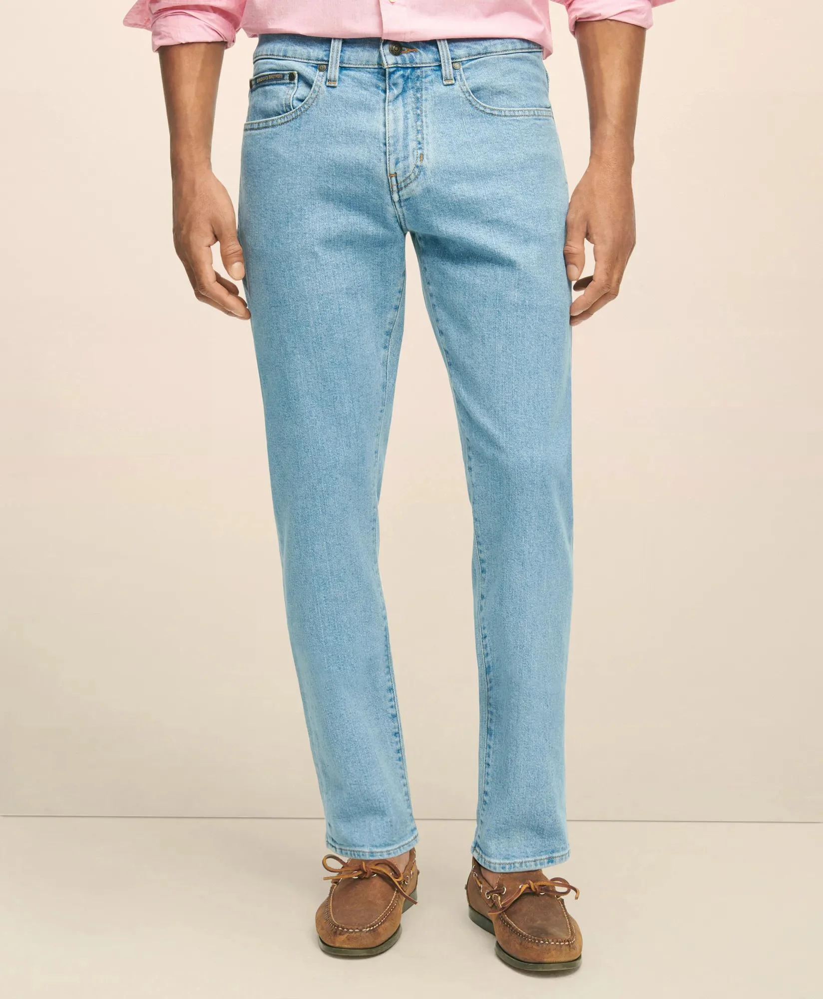 Straight Fit Denim Jeans - 1