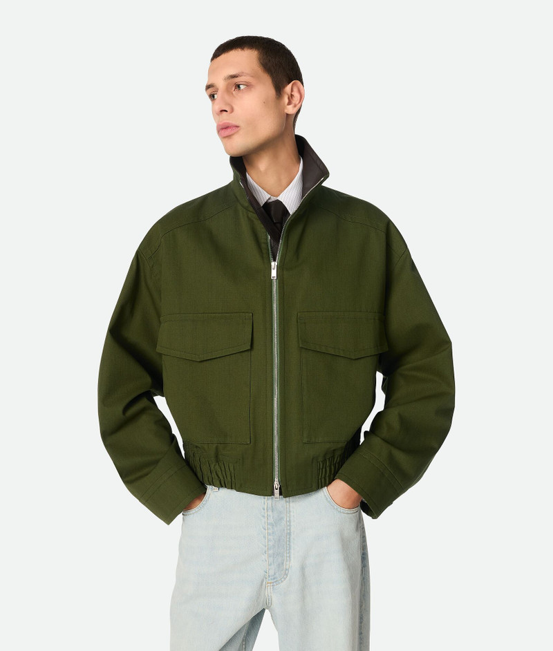 Bottega Veneta Cotton Twill Blouson outlook