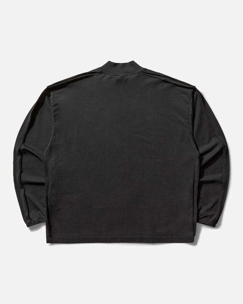 umbro Men's Acuto Mock Longsleeve T-Shirt Washed Black outlook