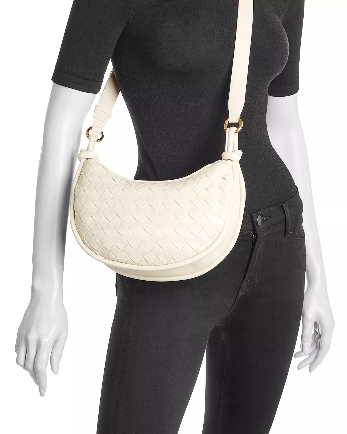 Intreccio Leather Shoulder Bag - 2
