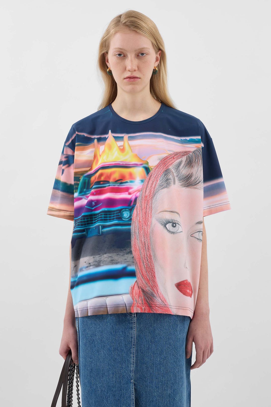 OVER T-SHIRT / Annemarie print - 3