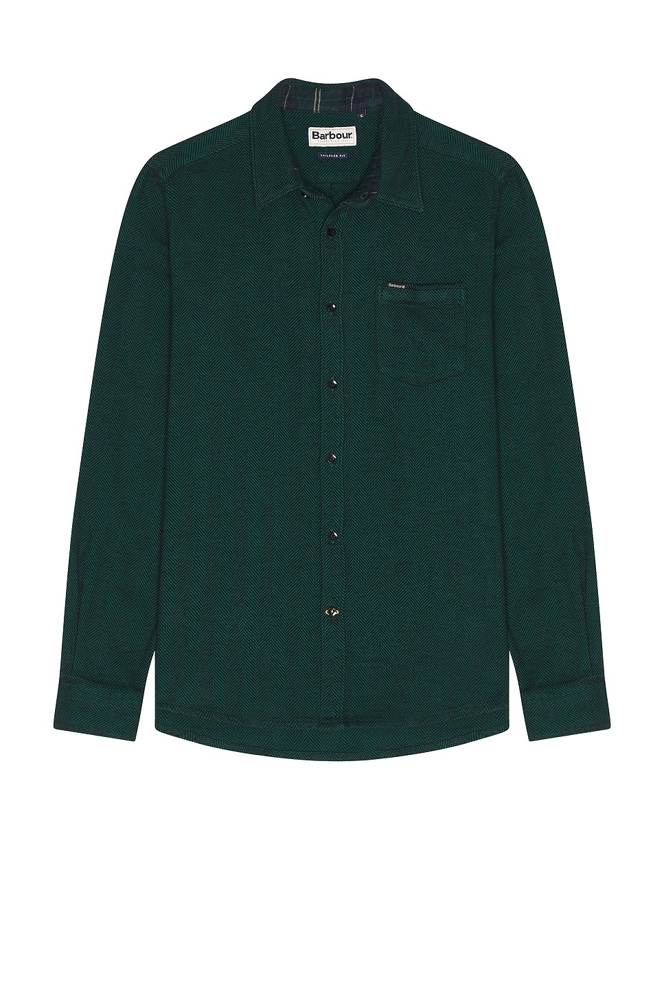 Robertson Tailored Herringbone Shirt - 1