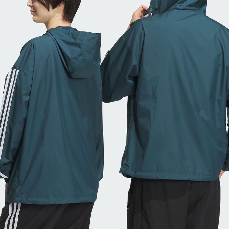 adidas Neo Essentials Windbreaker Jackets 'Teal' IK5048 - 6