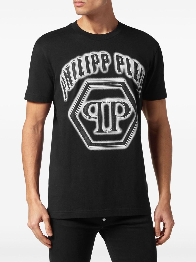 logo-print cotton T-shirt 3