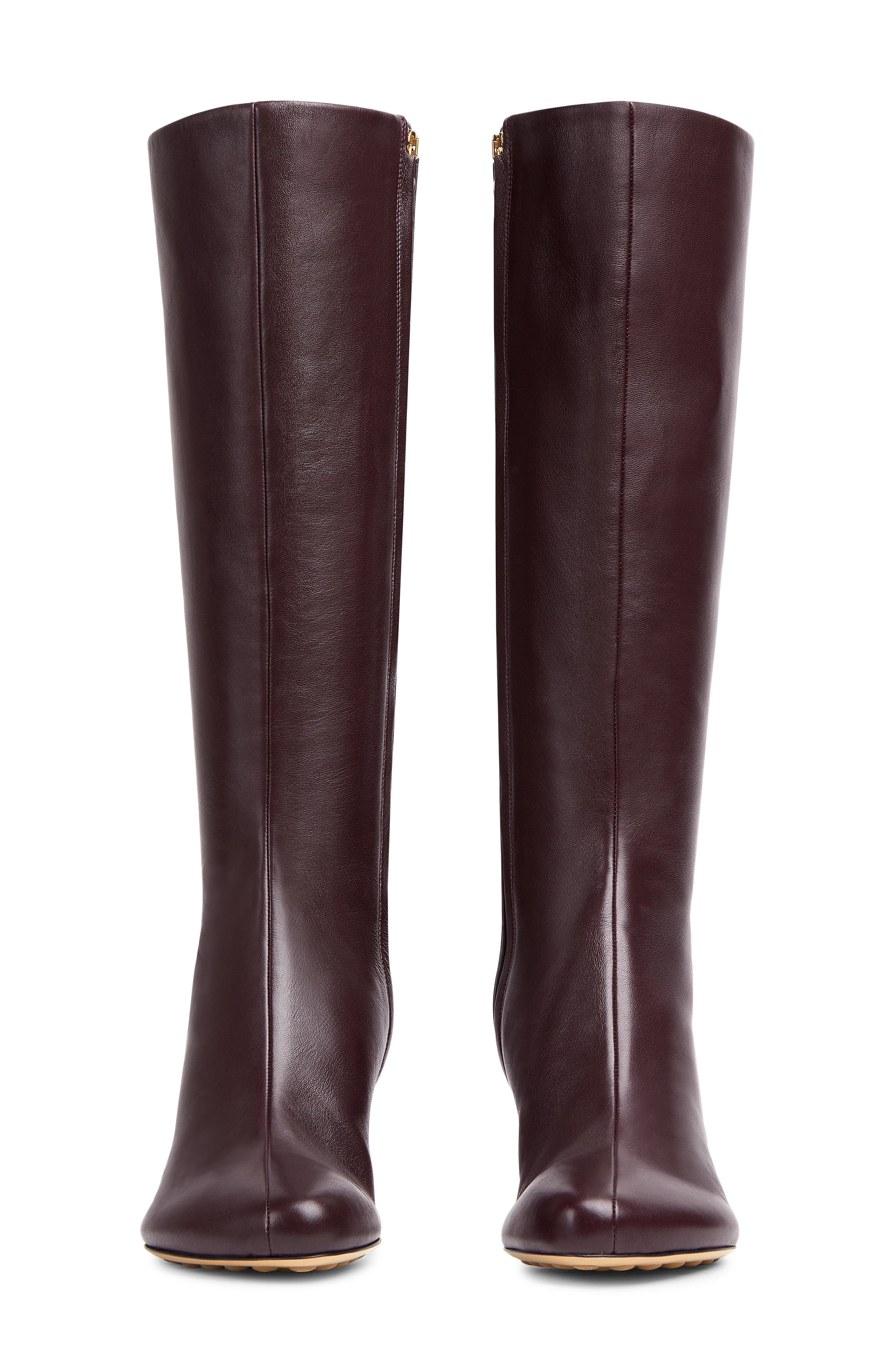 Bottega Veneta Rana Knee High Boot in 2241 Dark Barolo at Nordstrom - 3