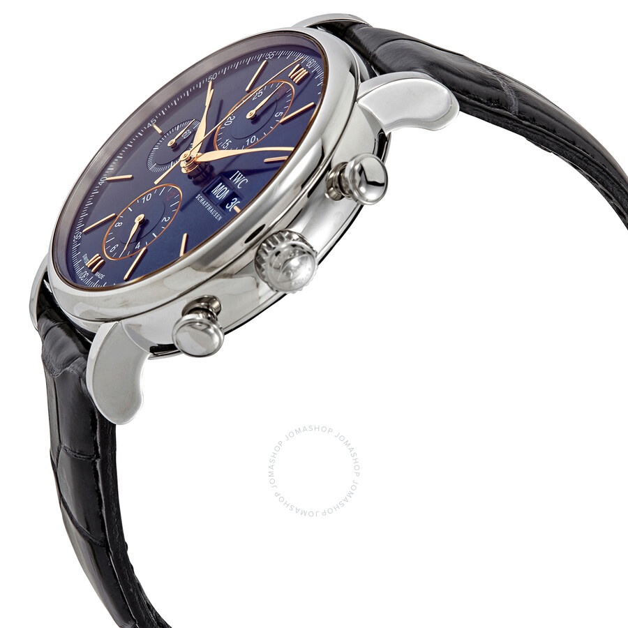 IWC Portofino Chronograph Automatic Blue Dial Men's Watch IW391036 - 2