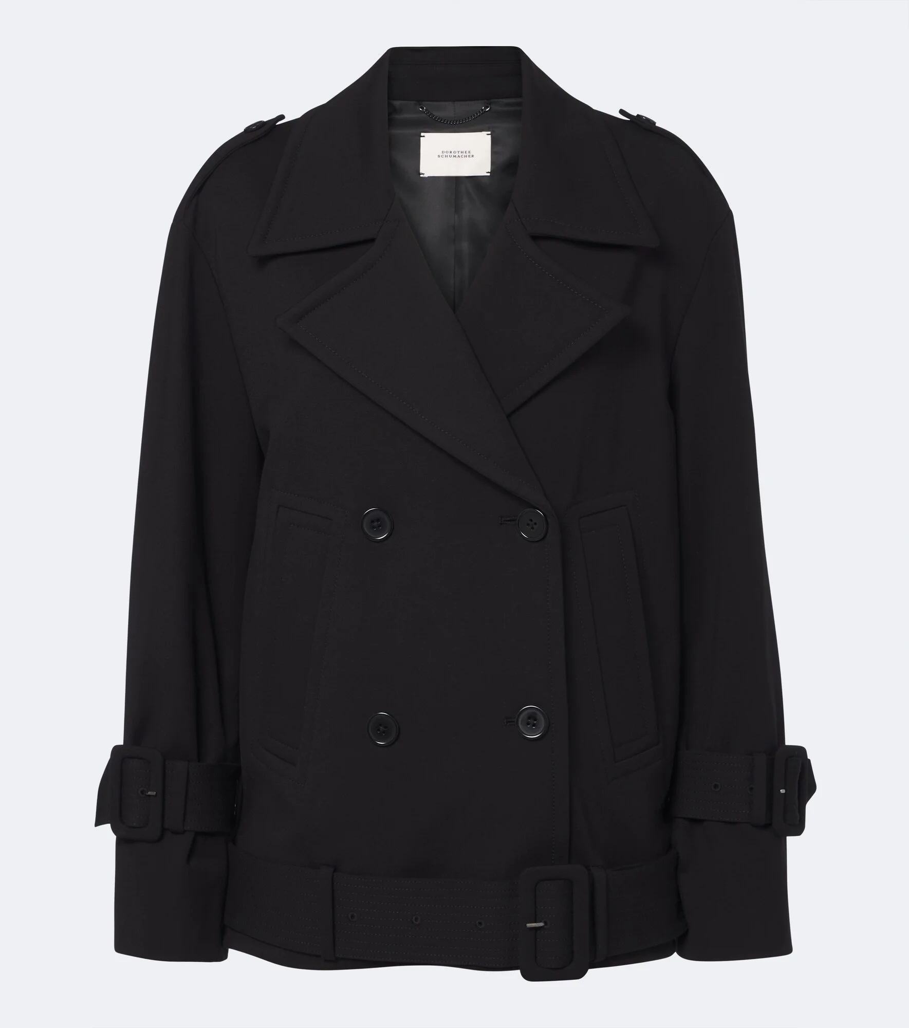 Emotional Essence jersey peacoat - 1
