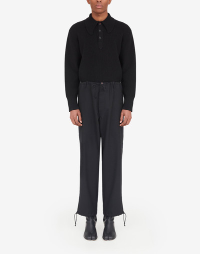 Maison Margiela Drawstring leg trousers outlook