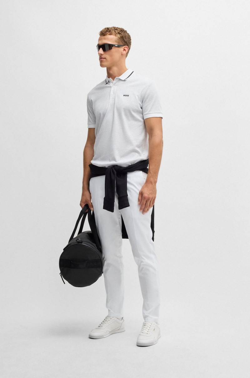 BOSS PADDY POLO SHIRT IN COTTON JACQUARD outlook