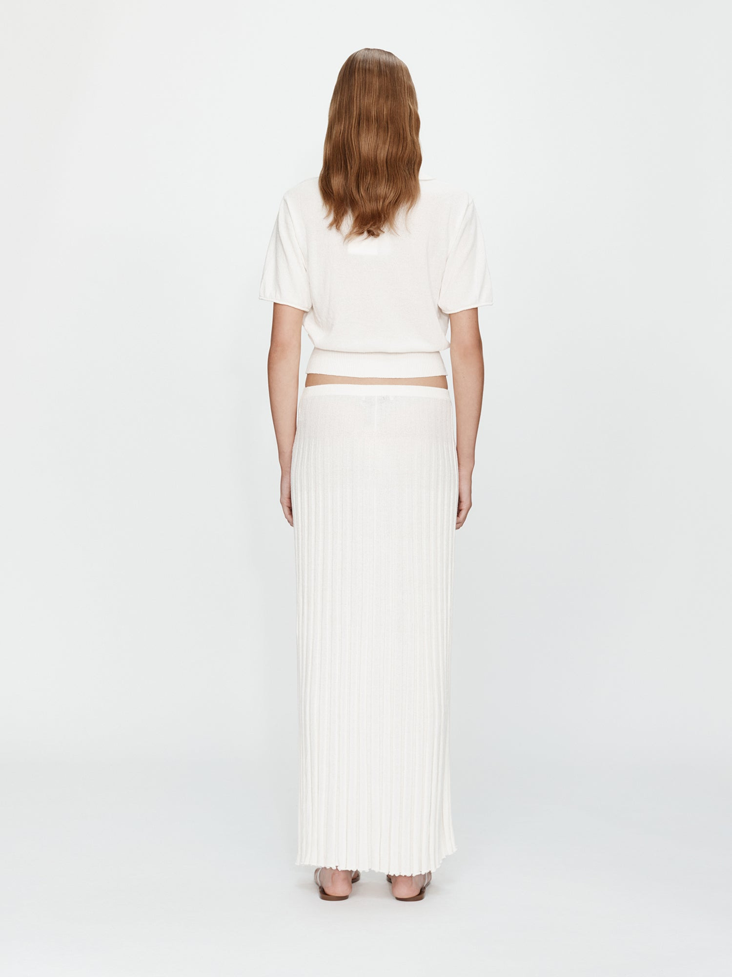 Sundial Shell Sunray Knit Skirt - 3